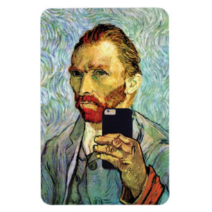 Vincent Van Gogh Handy-Selfie-Selbstporträt Magnet