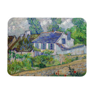 Vincent van Gogh - Häuser in Auvers Magnet