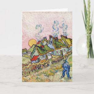 Vincent van Gogh - Häuser und Figur Karte