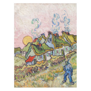 Vincent van Gogh - Häuser und Figur Tischdecke