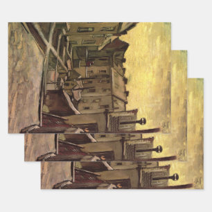 Vincent van Gogh, Hinterhöfe alter Häuser, Antwerp Geschenkpapier Set