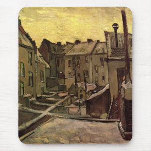 Vincent van Gogh, Hinterhöfe alter Häuser, Antwerp Mousepad