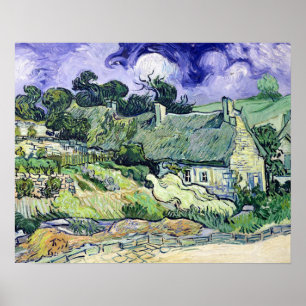 Vincent van Gogh   Hütte in Cordeville Poster