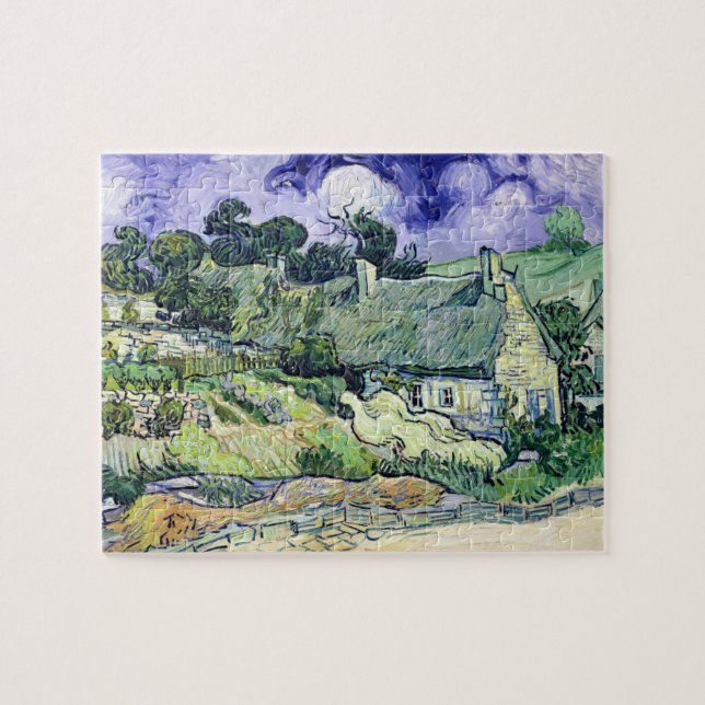 Vincent van Gogh | Hütte in Cordeville Puzzle (Horizontal)