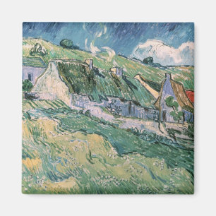Vincent van Gogh   Hütten in Auvers-sur-Oise Magnet
