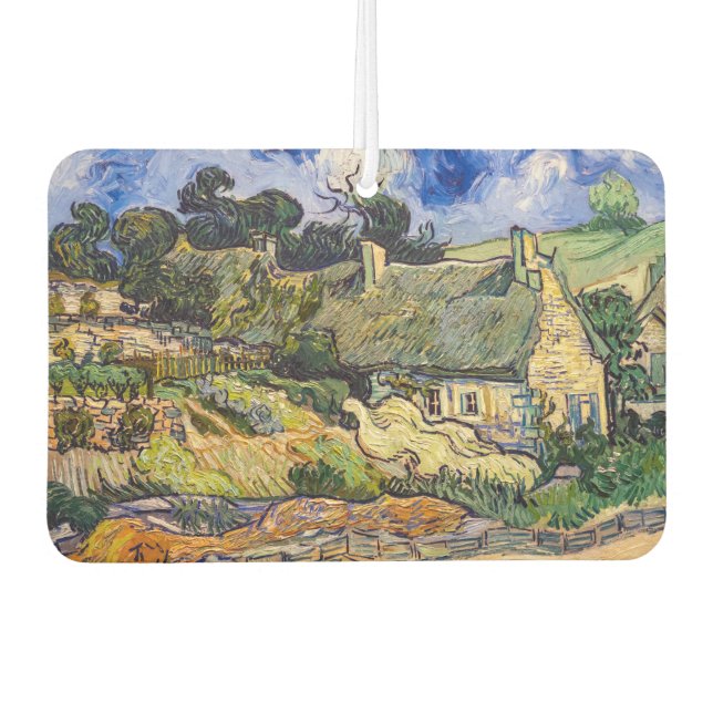 Vincent Van Gogh - Hütten in Cordeville Autolufterfrischer (Vorderseite)
