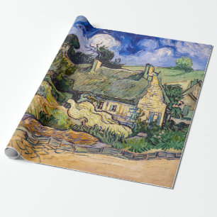 Vincent Van Gogh - Hütten in Cordeville Geschenkpapier