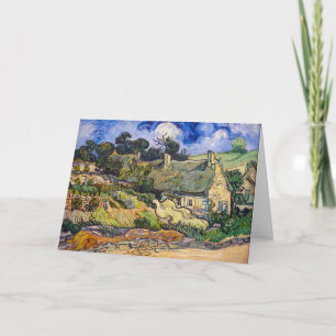 Vincent Van Gogh - Hütten in Cordeville Karte