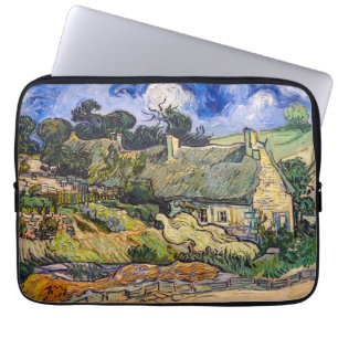 Vincent Van Gogh - Hütten in Cordeville Laptopschutzhülle