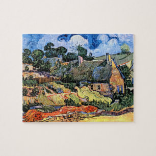 Vincent Van Gogh - Hütten in Cordeville Puzzle