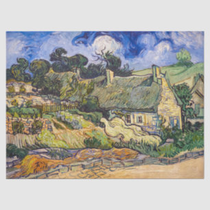 Vincent Van Gogh - Hütten in Cordeville Seidenpapier