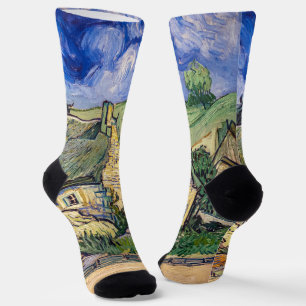 Vincent Van Gogh - Hütten in Cordeville Socken