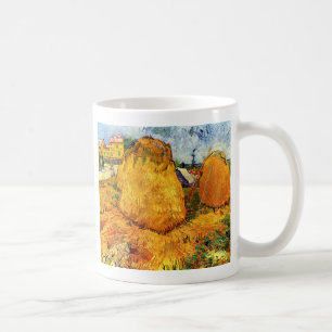 Vincent Van Gogh - Hystacks in Provence Fine Art Kaffeetasse