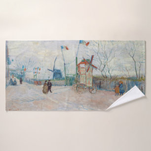 Vincent van Gogh - Impasse des Deux Freres Badhandtuch Set