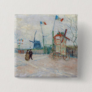 Vincent van Gogh - Impasse des Deux Freres Button