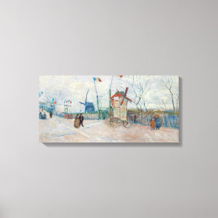 Vincent van Gogh - Impasse des Deux Freres Leinwanddruck