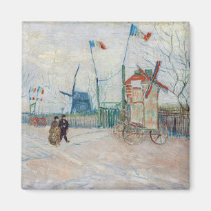 Vincent van Gogh - Impasse des Deux Freres Magnet
