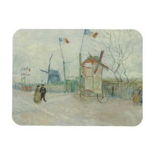 Vincent van Gogh - Impasse des Deux Freres Magnet