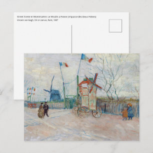 Vincent van Gogh - Impasse des Deux Frères Postkarte