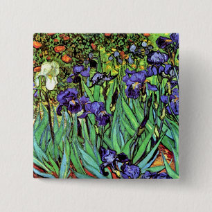 Vincent Van Gogh - Ire - Blume Lover Fine Art Button