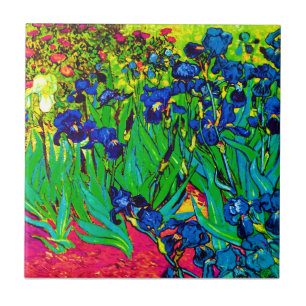 Vincent Van Gogh - Ire - Blume Lover Pop Art Fliese