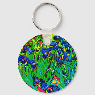 Vincent Van Gogh - Ire - Blume Lover Pop Art Schlüsselanhänger