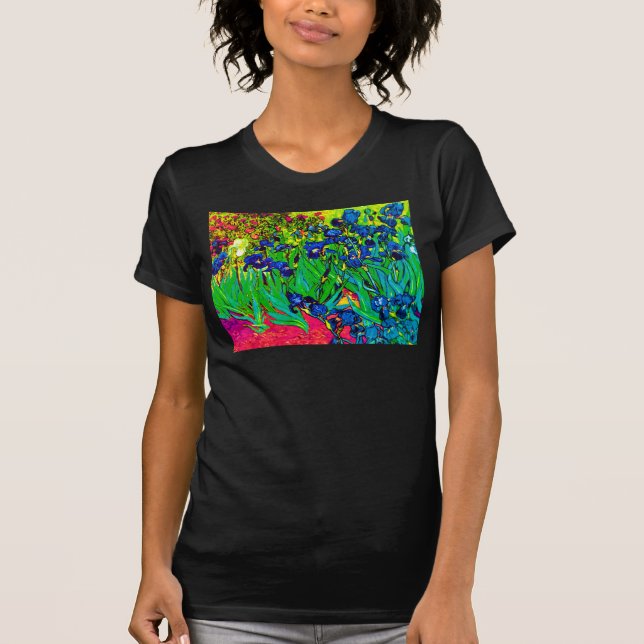 Vincent Van Gogh - Ire - Blume Lover Pop Art T-Shirt (Vorderseite)