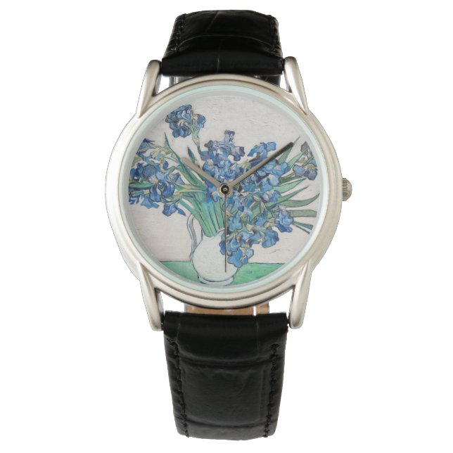 Vincent Van Gogh. Ire. Blumenimpressionismus Armbanduhr (Vorderseite)