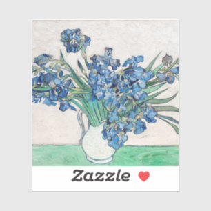 Vincent Van Gogh. Ire. Blumenimpressionismus Aufkleber