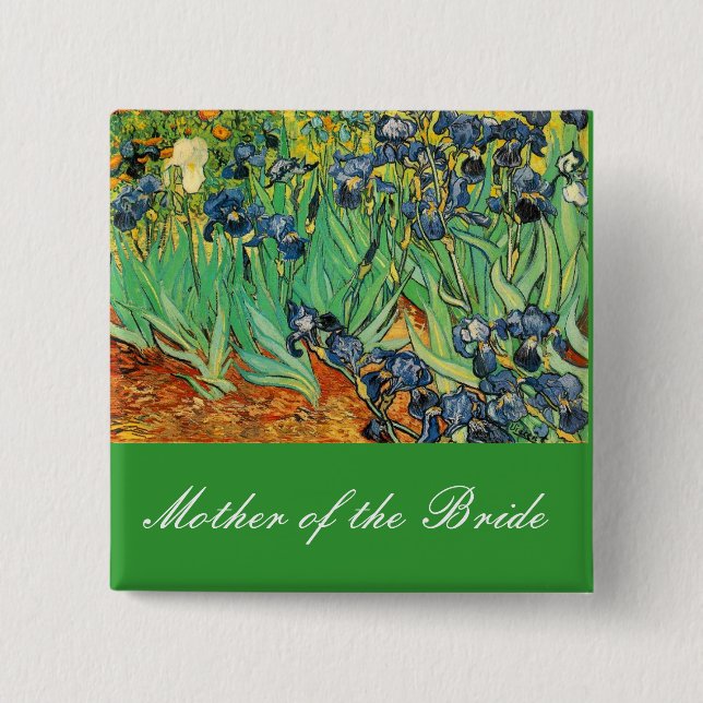 Vincent van Gogh, Ire Button (Vorderseite)