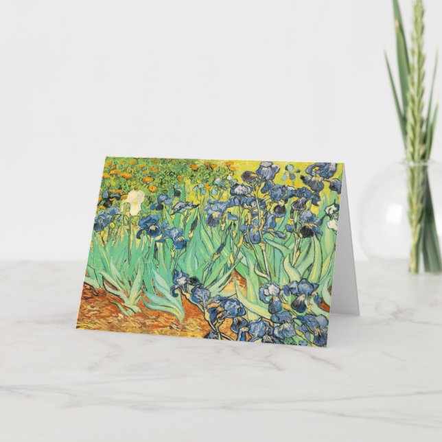 Vincent Van Gogh - Ire Feiertagskarte (Vorderseite)