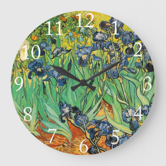 Vincent van Gogh, Ire Große Wanduhr (Vorderseite)