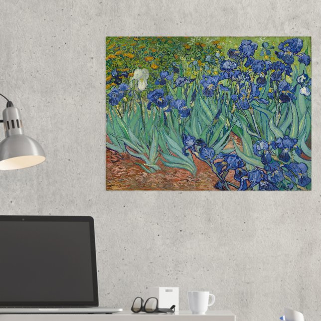Vincent Van Gogh, Ire, Les Iris Foliendrucke (In Situ (Schreibtisch 2))