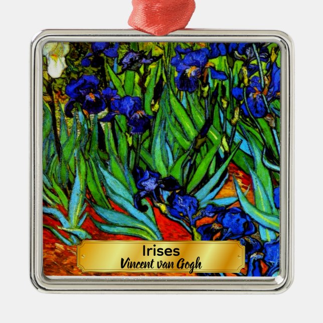 Vincent Van Gogh, Ire, Ornament Aus Metall (Vorne)