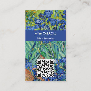 Vincent Van Gogh - Ire - QR-Code Visitenkarte