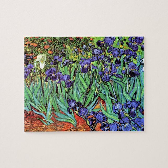 Vincent van Gogh - Iris - Blumen-Liebhaber-feine Puzzle (Horizontal)