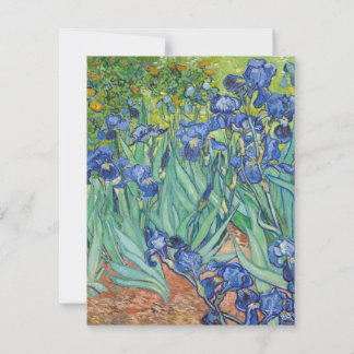 Vincent Van Gogh - Irisch 1889 Dankeskarte