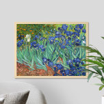 Vincent Van Gogh Irises Poster<br><div class="desc">Blumenmalerei auf Irische von Vincent Van Gogh</div>