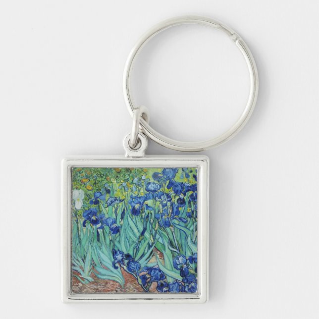 Vincent van Gogh Irises Schlüsselanhänger (Vorne)