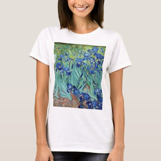 Vincent van Gogh Irises T-Shirt (Vorderseite)