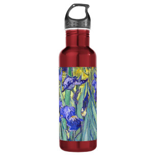 Vincent Van Gogh Irises Vintag Fine Art Trinkflasche