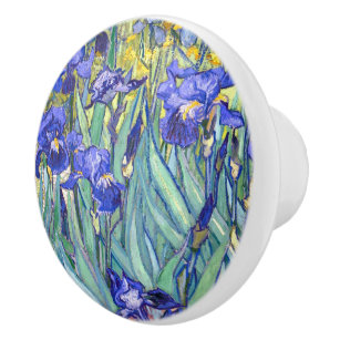 Vincent van Gogh Irises Vintage feine mit Keramikknauf