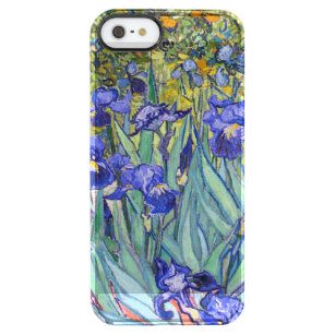 Vincent van Gogh Irises Vintage feine mit Durchsichtige iPhone SE/5/5s Hülle