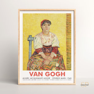 Vincent van Gogh Italienische Frau Agostina Segato Poster
