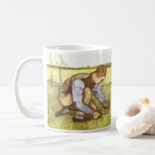 Vincent van Gogh - Junge beim Mähen mit der Sichel Tasse