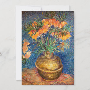 Vincent van Gogh - Kaiserliche Fritillarien Einladung