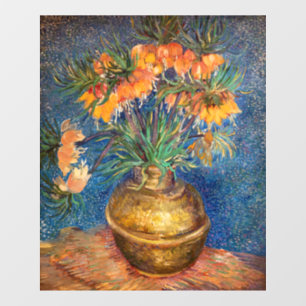 Vincent van Gogh - Kaiserliche Fritillarien Fensteraufkleber