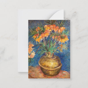 Vincent van Gogh - Kaiserliche Fritillarien Mitteilungskarte