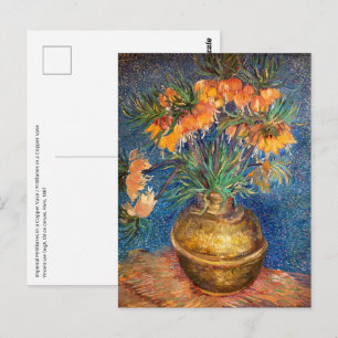 Vincent van Gogh - Kaiserliche Fritillarien Postkarte
