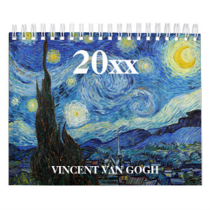 Vincent van Gogh-Kalender für feine Kunst Kalender